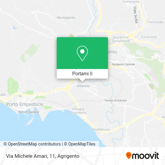 Mappa Via Michele Amari, 11