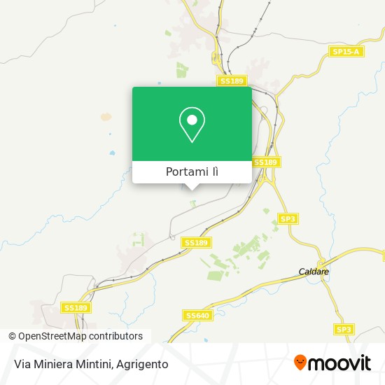 Mappa Via Miniera Mintini