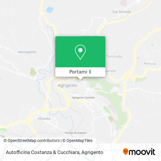 Mappa Autofficina Costanza & Cucchiara