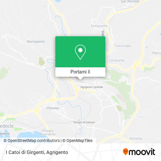 Mappa I Catoi di Girgenti