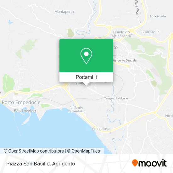 Mappa Piazza San Basilio