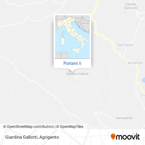Mappa Giardina Gallotti