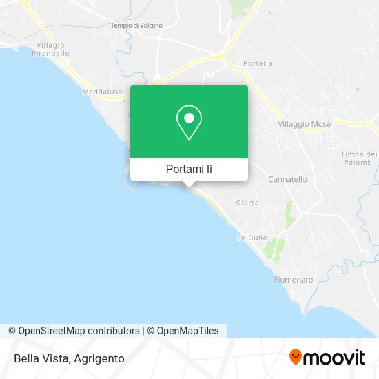 Mappa Bella Vista