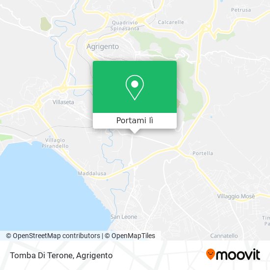 Mappa Tomba Di Terone