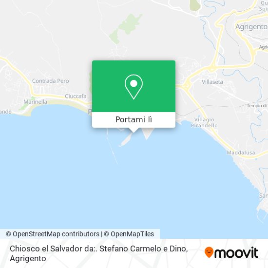Mappa Chiosco el Salvador da:. Stefano Carmelo e Dino