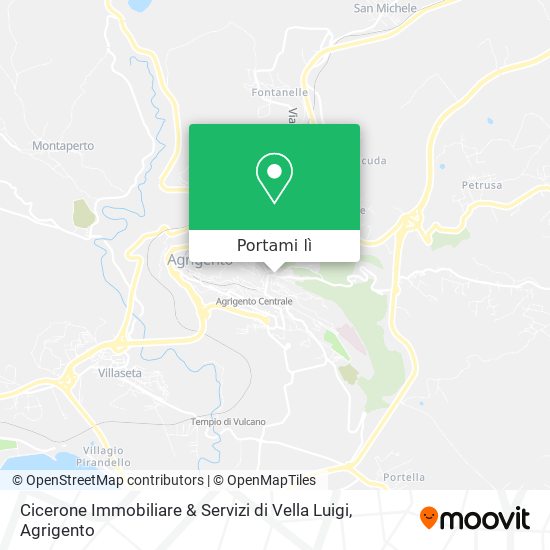 Mappa Cicerone Immobiliare & Servizi di Vella Luigi