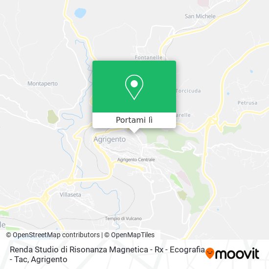 Mappa Renda Studio di Risonanza Magnetica - Rx - Ecografia - Tac
