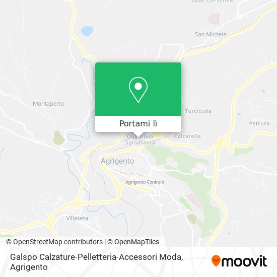 Mappa Galspo Calzature-Pelletteria-Accessori Moda