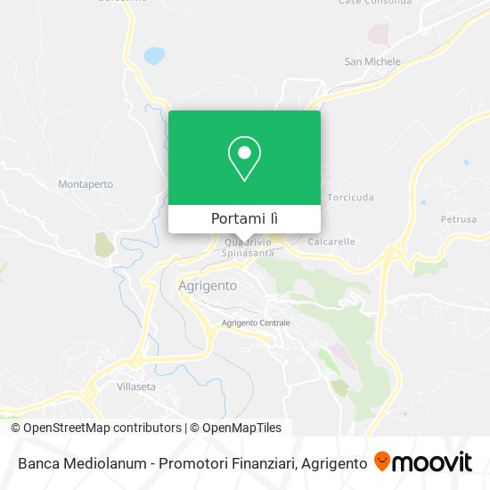 Mappa Banca Mediolanum - Promotori Finanziari