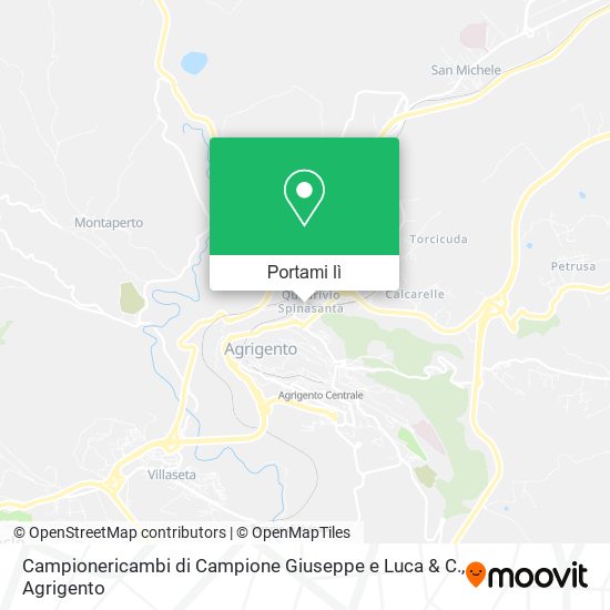 Mappa Campionericambi di Campione Giuseppe e Luca & C.