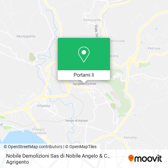 Mappa Nobile Demolizioni Sas di Nobile Angelo & C.