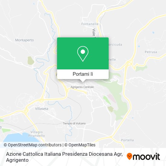 Mappa Azione Cattolica Italiana Presidenza Diocesana Agr