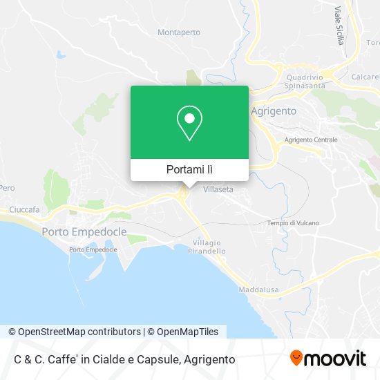 Mappa C & C. Caffe' in Cialde e Capsule