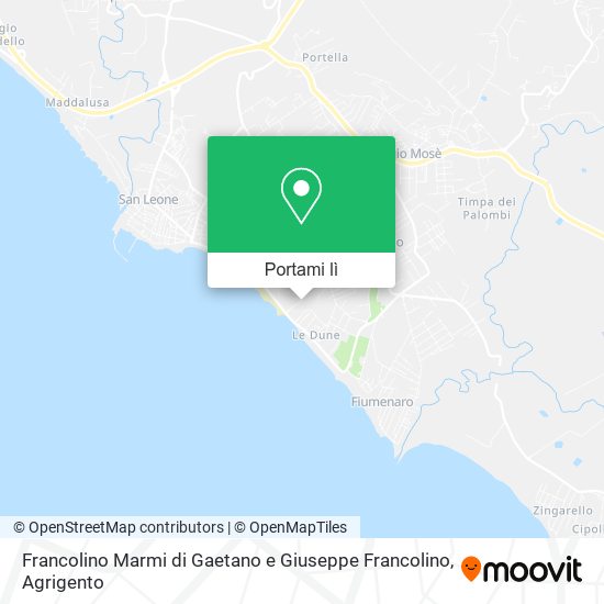 Mappa Francolino Marmi di Gaetano e Giuseppe Francolino