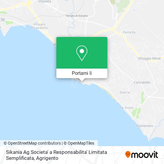 Mappa Sikania Ag Societa' a Responsabilita' Limitata Semplificata