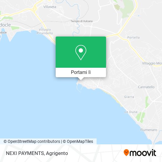 Mappa NEXI PAYMENTS