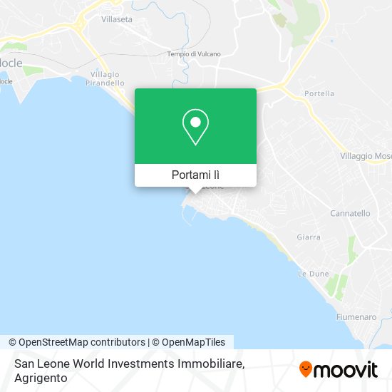 Mappa San Leone World Investments Immobiliare