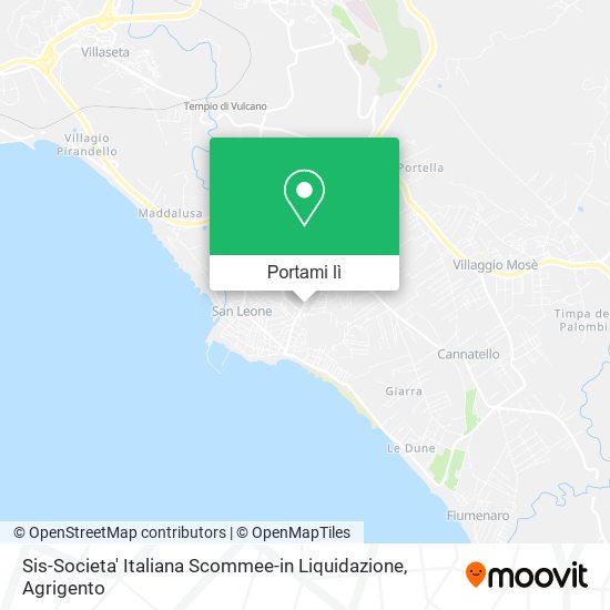 Mappa Sis-Societa' Italiana Scommee-in Liquidazione