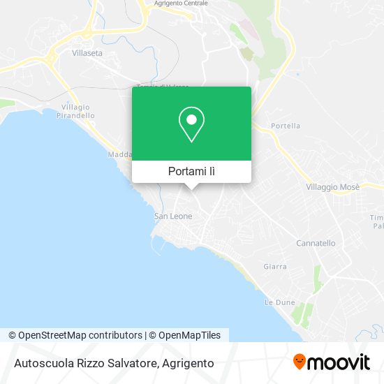 Mappa Autoscuola Rizzo Salvatore