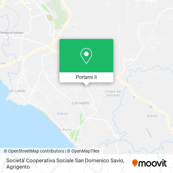 Mappa Società' Cooperativa Sociale San Domenico Savio