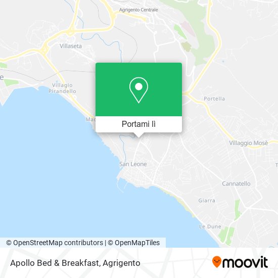 Mappa Apollo Bed & Breakfast
