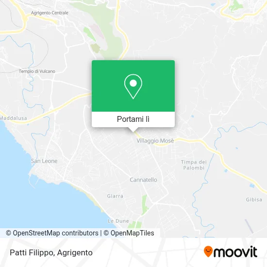Mappa Patti Filippo