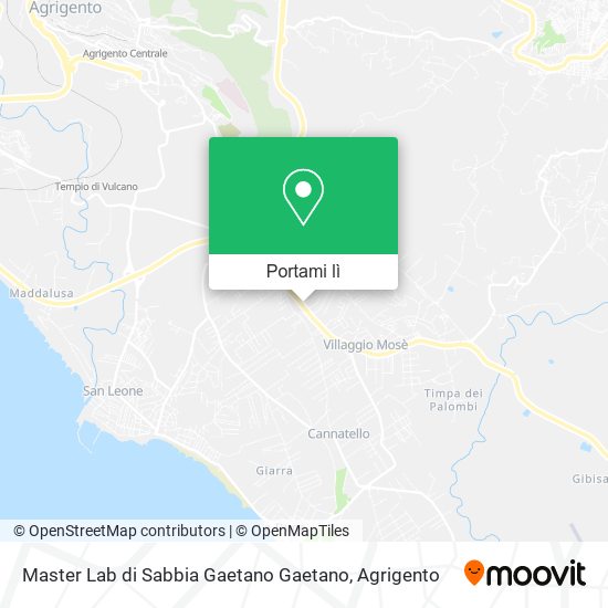 Mappa Master Lab di Sabbia Gaetano Gaetano
