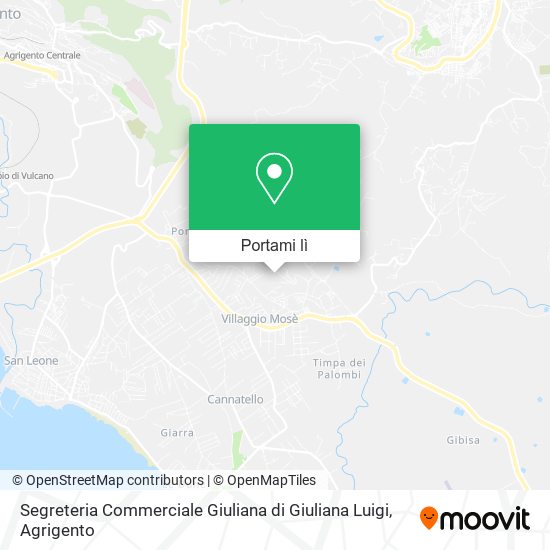 Mappa Segreteria Commerciale Giuliana di Giuliana Luigi