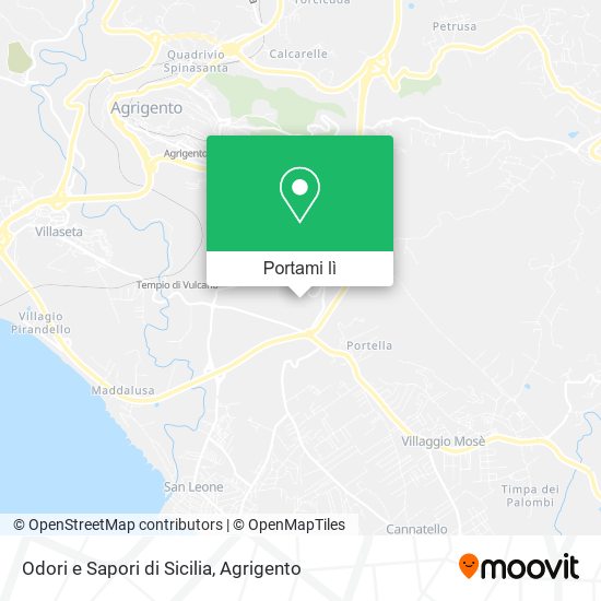 Mappa Odori e Sapori di Sicilia
