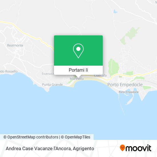 Mappa Andrea Case Vacanze l'Ancora