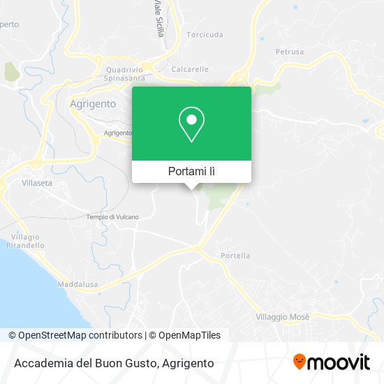 Mappa Accademia del Buon Gusto