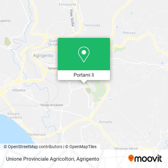 Mappa Unione Provinciale Agricoltori