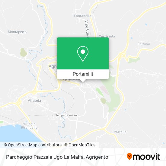 Mappa Parcheggio Piazzale Ugo La Malfa