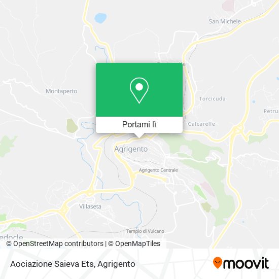 Mappa Aociazione Saieva Ets