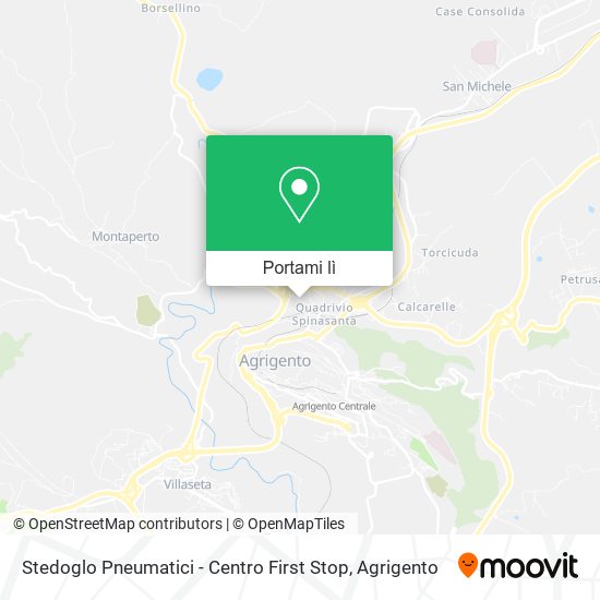 Mappa Stedoglo Pneumatici - Centro First Stop