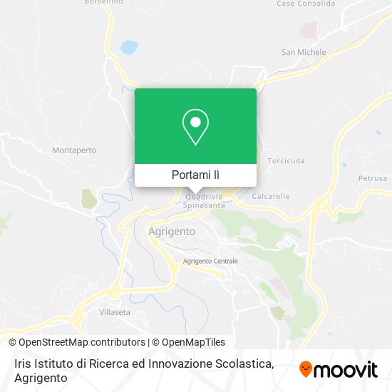 Mappa Iris Istituto di Ricerca ed Innovazione Scolastica
