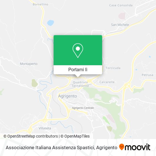 Mappa Associazione Italiana Assistenza Spastici