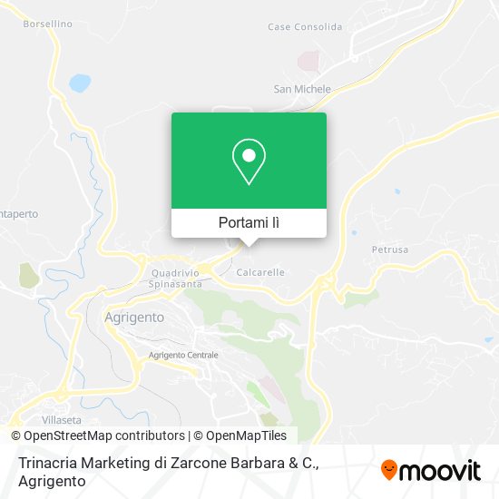 Mappa Trinacria Marketing di Zarcone Barbara & C.