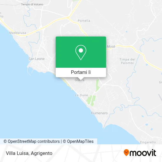 Mappa Villa Luisa