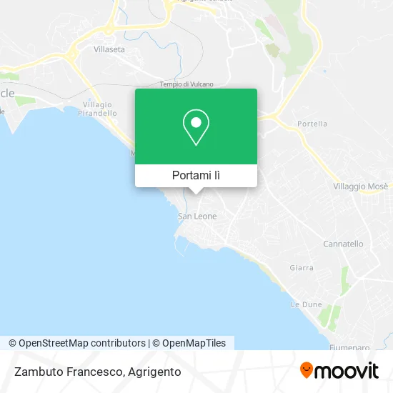 Mappa Zambuto Francesco