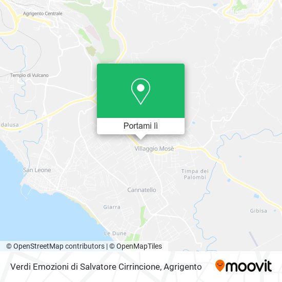 Mappa Verdi Emozioni di Salvatore Cirrincione