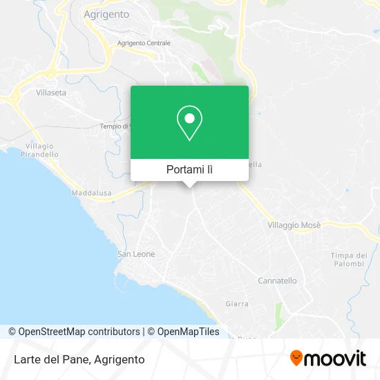 Mappa Larte del Pane