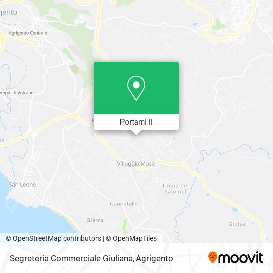 Mappa Segreteria Commerciale Giuliana