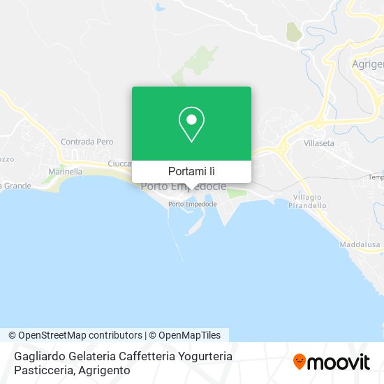 Mappa Gagliardo Gelateria Caffetteria Yogurteria Pasticceria