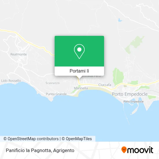Mappa Panificio la Pagnotta