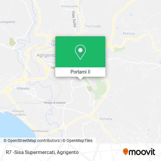 Mappa R7 -Sisa Supermercati