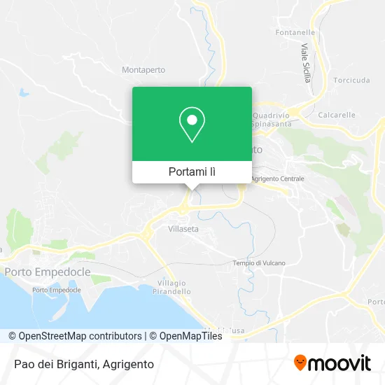 Mappa Pao dei Briganti