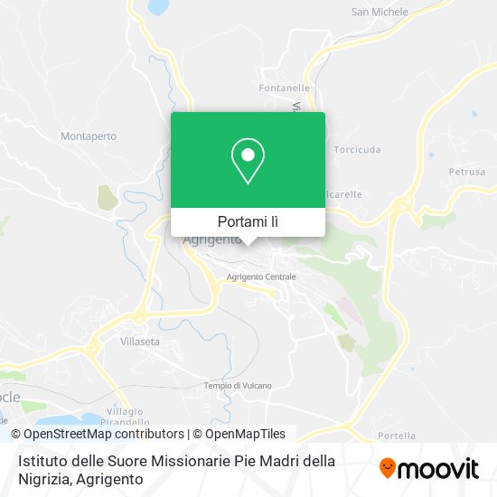 Mappa Istituto delle Suore Missionarie Pie Madri della Nigrizia