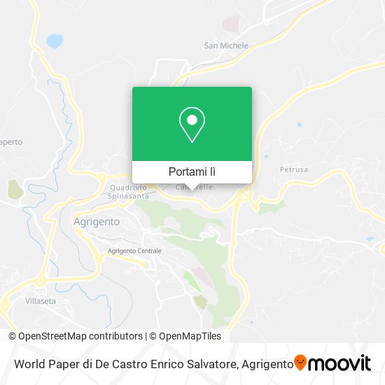 Mappa World Paper di De Castro Enrico Salvatore