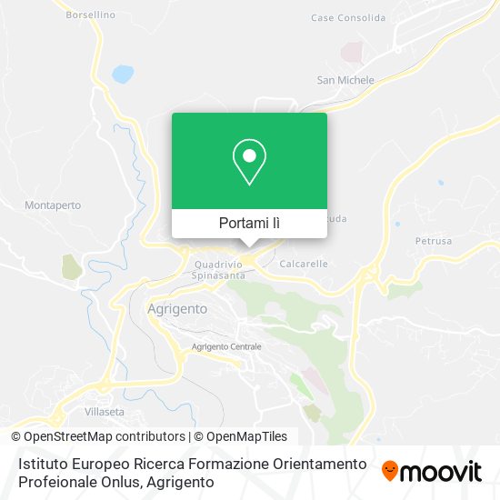 Mappa Istituto Europeo Ricerca Formazione Orientamento Profeionale Onlus